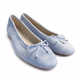 W5 - Guilhermina Powder Blue Ballet Flats - Anthropologie